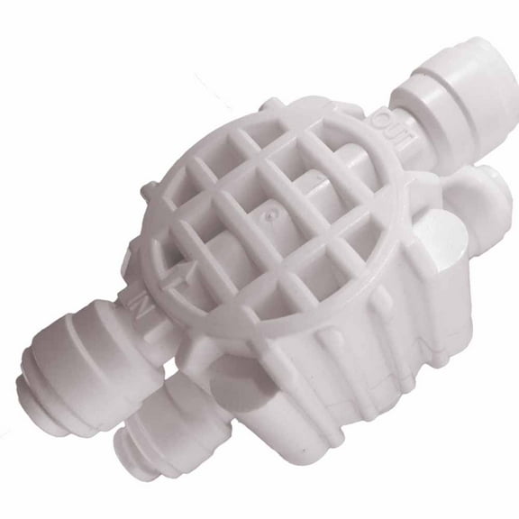 Auto Shut-off Valve with 1/4-inch Quick-connect Fittings