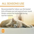 thumbnail image 5 of K&H Pet Products Kitty Sill Fleece Heated - 14 X 24 Inches, 5 of 12