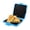 Sky Blue, variant on LINFANG Microwave Toastie Sandwich Maker Wireless Toastie Maker Nonstick Plate Sandwich Maker Heatwave Technology Sandwich Toaster for Cooking Delicious Crispy Sandwiches