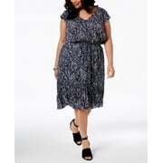 Lucky Brand - Floral-Print A-Line Dress - Plus - 1X