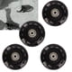 thumbnail image 4 of Ruedas de Patín ANGGREK 4 Piezas Flash de Patín en Línea PU Negro, 4 of 7