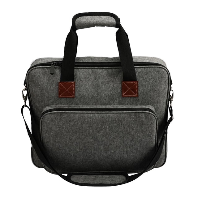 Bolsa de almacenamiento perfecl para proyectos de costura gris