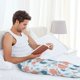 thumbnail image 5 of Balery Sea Turtle Pantalones de pijama para hombre, pijama ultraligero, pantalón de descanso-Large, 5 of 6