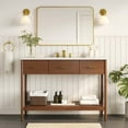thumbnail image 2 of Zaire Bathroom Vanity Cabinet (Sink Basin Not Included) in Walnut, 2 of 10