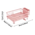 thumbnail image 3 of Cutlery Drying Rack - Metal Utensil Drainer | Cutlery Drainer for Sink | Drying Rack Holder | Kitchen Drying Basket | Spoon Knife and Fork Storage Basket for Home Kitchen, 3 of 5