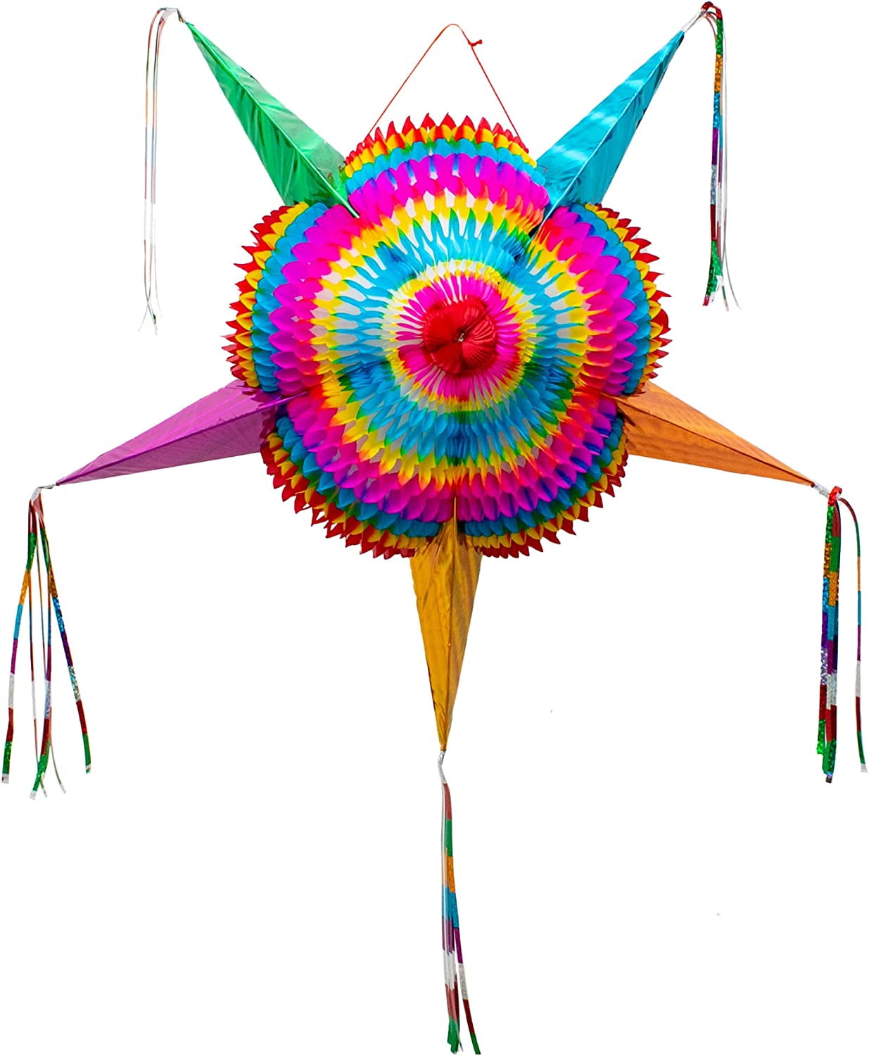 Mexican Piñata (Large 32 inches) Authentic Handmade Foldable Large