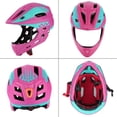 thumbnail image 3 of Equipamiento de ciclismo Casco de cara completa para bicicleta para niños, casco de seguridad para m TOMSHOO Equipamiento de ciclismo, 3 of 7