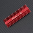 thumbnail image 4 of Disco Duro Estado Sólido NVME Disipador Calor Radiador Aluminio () Rojo, 4 of 8