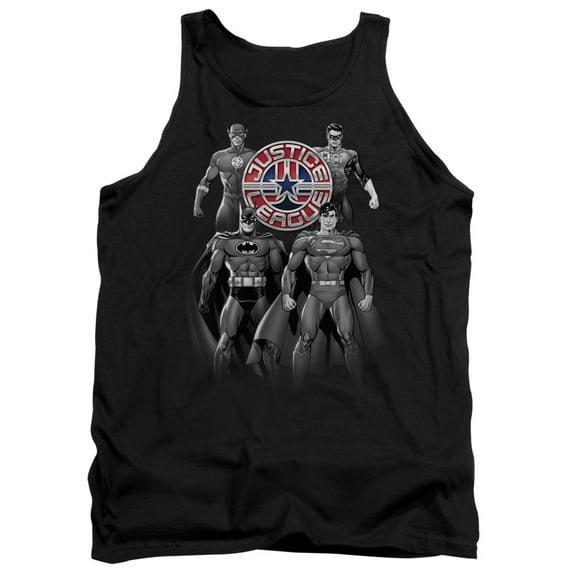 Jla - Shades Of Gray - Tank Top - XX-Large