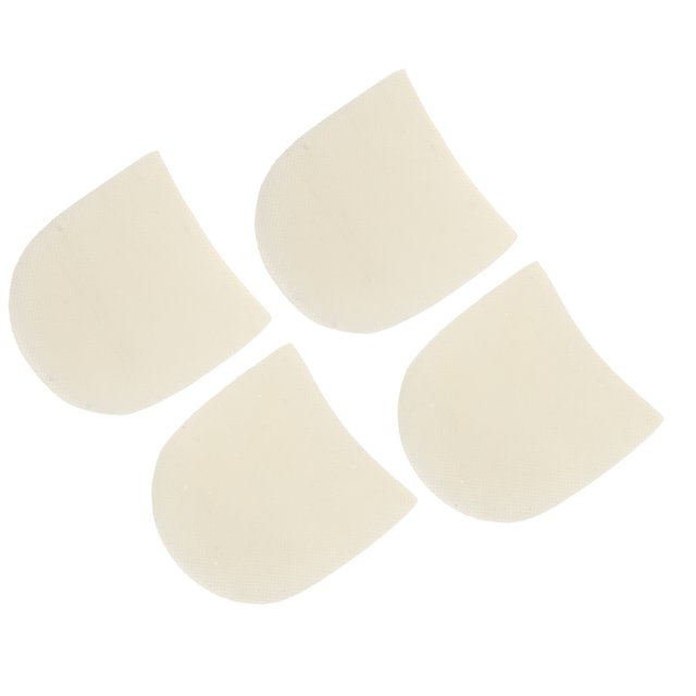 2 Pares De Protectores De Suelas De Zapatos, Protectores De Suelas Transparentes Resistencia Al Desgaste Suave Almohadilla Inferior Para Zapatos De Silencio Suave Para Reemplazo