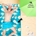 thumbnail image 2 of Gogreen Quick Dry Sand Free Beach Towel for Travel Pool Lightweight 71x32 In Absorbent Microfiber Oversized Towels Yoga Bath Camping Sport - Stylish Unique Gift - Sea Turtle, 2 of 9