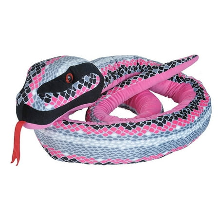 Wild Republic - Snakesss - Jumbo Pink & Grey - 110"