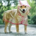 thumbnail image 5 of Kkkded Dog Raincoat, Adjustable Transparent Dog Rain Jacket with Hooded Waterproof Dog Rain Coat Light Pet Poncho S-6XL, 5 of 9
