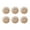 B, variant on 6 Pcs Women Button Covers Shiny Cufflinks Snap-on Removable Button Clips Shirt Dress Accessories