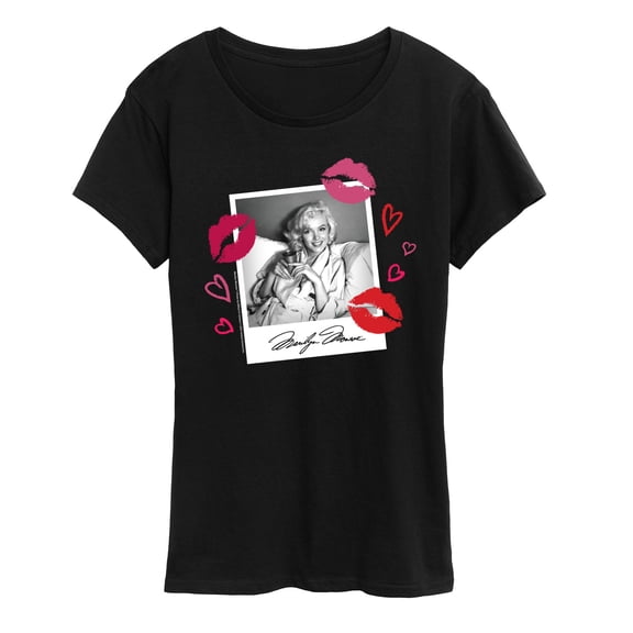 Marilyn Monroe - Scrapbook Photo Short Sleeve Graphic T-Shirt