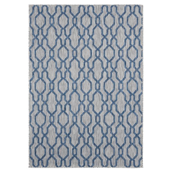United Weavers Augusta Belle Mare Blue Area Rug 52 x 76