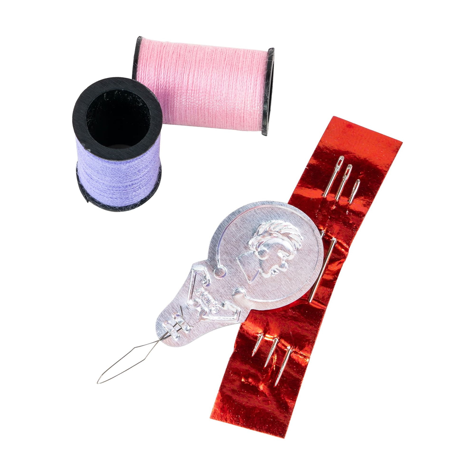 (2 pack) SINGER 100% Polyester Hand Sewing Thread, Assorted Colors, 10 Yds Each - 24 Count