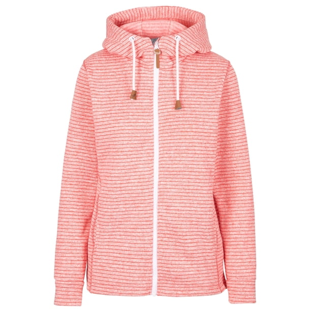 Trespass - Forro Polar Kari de Rayas para Mujer (Rhubarb Jaspeada)
