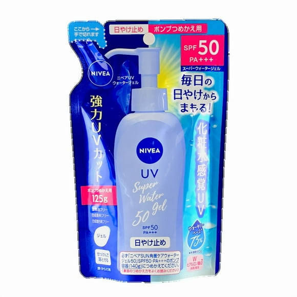 Protector solar Nivea Japan UV Super Water Gel EX SPF50+ PA++++ 130 ml