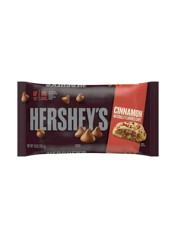 Hershey's Cinnamon Baking Chips, Bag 10 oz