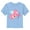 Light Blue, variant on Toddler's Care Bears Valentine's Day Love-a-Lot Bear Heart  Graphic Tee Light Pink 4T