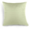 Canopy Textured Stripe Pillow, Melon Green