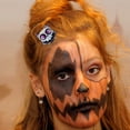 thumbnail image 4 of Horquillas de Halloween con calabazas para mujeres y niñas, accesorios para el cabello para fiestas, horquillas pequeñas y bonitas, 4 of 6