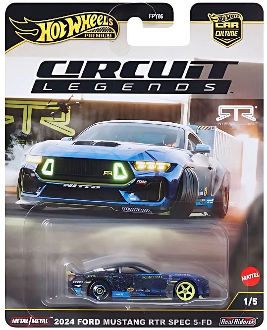 Hot Wheels Premium Car Culture 2025 Circuit Legends FPY86-961K Set of 5