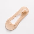 thumbnail image 2 of 5 Pairs Floral Lace No-Show Socks for Women, Ultra-Low Cut Breathable Liners with Silicone Grip for Summer Flats & Heels Complexion, 2 of 9