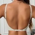 thumbnail image 4 of MEICHEN Trendy Solid Seamless Underwear Jelly Bras for Women Casual Push Up Full Coverage Bralettes Summer Fall Essentials Fashion Clothing, 4 of 7