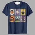 thumbnail image 5 of T-shirt Graphique Halloween pour Hommes Manches Courtes Col Rond Décontracté pour Activités d'Été Intérieur Extérieur Tissu Extensible Confortable, 5 of 5