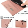 thumbnail image 5 of for Moto G Power 5G 2024 Case Wallet,[RFID Blocking Card Slots] Stand Feature Premium Leather Protection Shockproof,Magnetic Clasp Flip Cases Cover for Moto G Power 5G 2024 (Rose Gold), 5 of 14