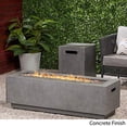 thumbnail image 3 of Christopher Knight Home 311171 Lynn Outdoor Fire Pit, Concrete Finish, 3 of 5