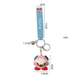 thumbnail image 4 of Kirby Car Key Chain, Keychains Ring Key Fob Decoration Accessories For Kids Birthday Gift, Shape C, 4 of 4