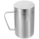 thumbnail image 3 of Taza de agua para el hogar, taza de café de metal, taza de café para el desayuno, taza de cerveza para el hogar con tapa, 3 of 5