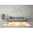 thumbnail image 3 of Ahgly Company Indoor Rectangle Abstract Orange Modern Area Rugs, 5' x 8', 3 of 4