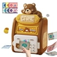 thumbnail image 1 of Multifunctional Fingerprint Password Lock Smart Fully Piggy Childrens Cute Automatic Coin Pet, 1 of 8
