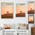 thumbnail image 4 of Designart "Abstraction Photography: Autumn Sunset I" Minimalism Floater Framed Canvas Prints, 4 of 5