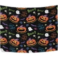 thumbnail image 2 of Halloween Pumpkin Tapestry 80x60 Inche Wall Hanging Tapestry Wall Art Hanging Tapestries Bedroom Living Dorm Room Wall Decor Fabric Home Decor Gifts, 2 of 7