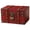 Red, variant on Decorative Wood Storage Box with Lock Sophisticated Treasures Chest for Escape Room Handmade Jewelry Organiser