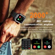 Rainbuvvy T93 smartwatch with 1.96 inch 4GB memory, portable headphones, sports watch