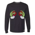 thumbnail image 1 of Sudadera Comoda Temporada Navideña El Grinc H Esferas Bobies, 1 of 3