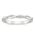 thumbnail image 5 of vylahjewellery Classic Round Cut Moissanite Diamond Engagement Ring for Her 10K Vermeil Yellow Gold Anniversary Ring Twisted Pave Band Bridal Ring Set, 5 of 8