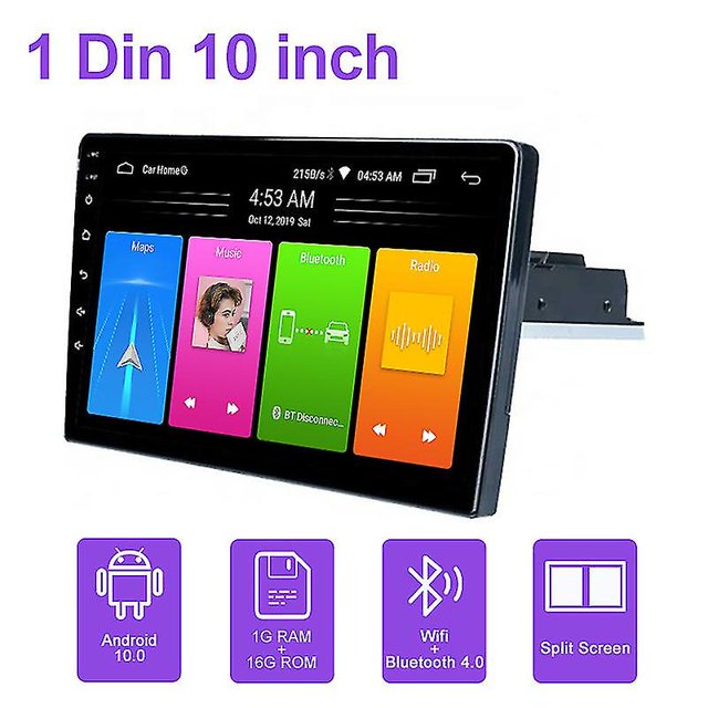 9/10 pulgadas Car Navigat Fm Player Gps Android 10 Pantalla táctil Navigat 1080p