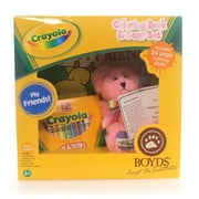6.00In Crayola Sweetie B Carnation Pin, Fabric, Crayon Teddy Bear Book 919102