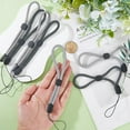 thumbnail image 3 of 8Pcs 2 Colors Wristlet Straps Hand Wrist Strap Lanyard Adjustable Polyester Keychain String Black Silver Wrist Lanyards for Cell Phone Camera USB Flash Drive Keychain Wallet for DIY, 3 of 6