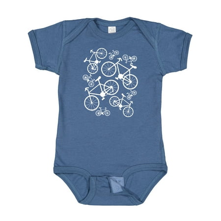 

Inktastic White Big/small Bikes Gift Baby Boy or Baby Girl Bodysuit