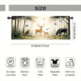 thumbnail image 3 of Rdsfhsp Forest Window Valance Curtain, Woodland Animal Pattern Decorative Rod Pocket Short Curtain for Bedroom Living Room Decor, 3 of 5