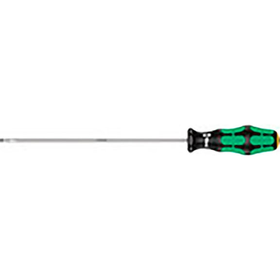 Wera 05110006001 Kraftform Plus 335 Slotted Screwdriver, 4mm Head, 8" Blade Length