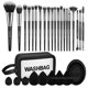 thumbnail image 1 of MAANGE Brochas para Maquillaje Profesional con Bolsa 30 Piece Brocha de Maquillaje Kabuki Sint&eacute;tico Rubor Polvo Base Juego de Brochas para Viajes y Uso Diario(Negro,30Pcs Set), 1 of 7
